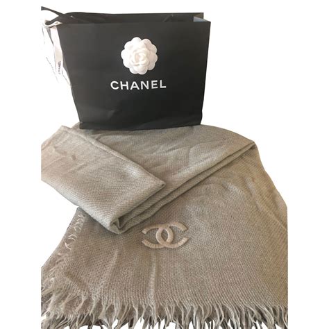 chanel scarf 2018|chanel shawl cashmere.